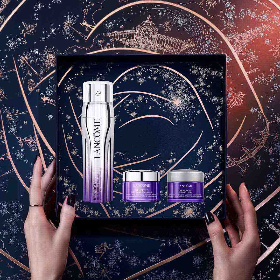 طقم سيروم رينيرجي إتش. سي. إف ثلاثي المفعول للعناية بالبشرة